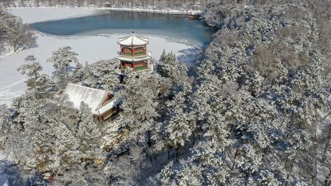 雪景如畫